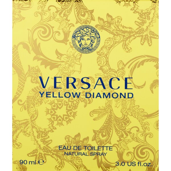 Versace Yellow Diamond Eau De Toilette, 3 OZ