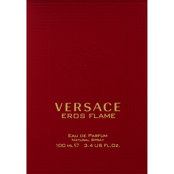Versace Eros Flame Parfum Spray for Men, 3.4 OZ