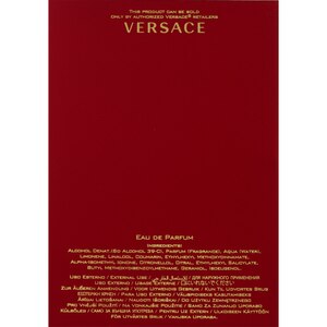 Versace Eros Flame Parfum Spray for Men, 3.4 OZ