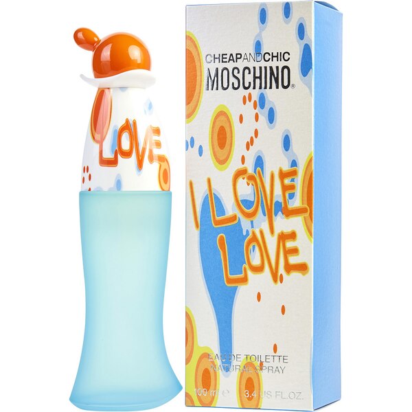 Moschino I Love Love Eau de Toilette Spray, 3.4 OZ