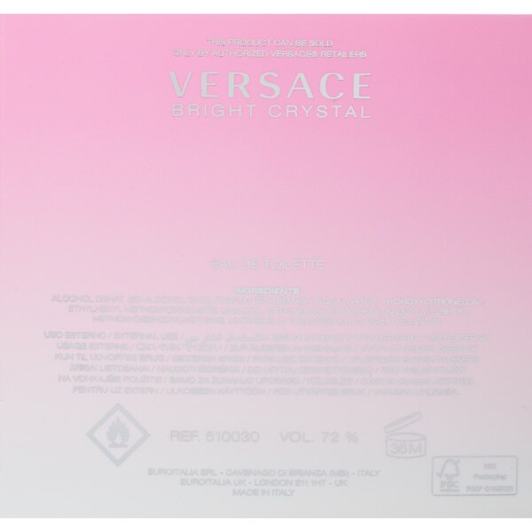 Versace, Bright Crystal for Women, 1.7 OZ