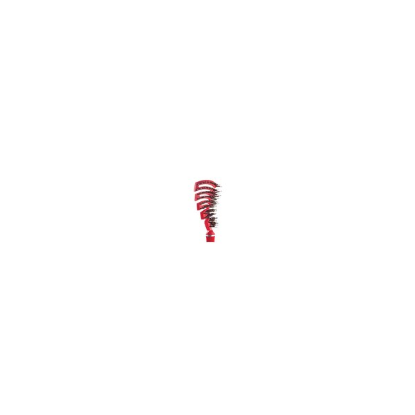 Kareco Tangle Buster Superflex Styler, Red