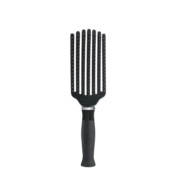 KareCo Tangle Buster Mini Hair Brush, Black