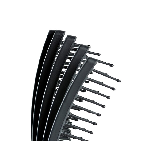 KareCo Tangle Buster Mini Hair Brush, Black
