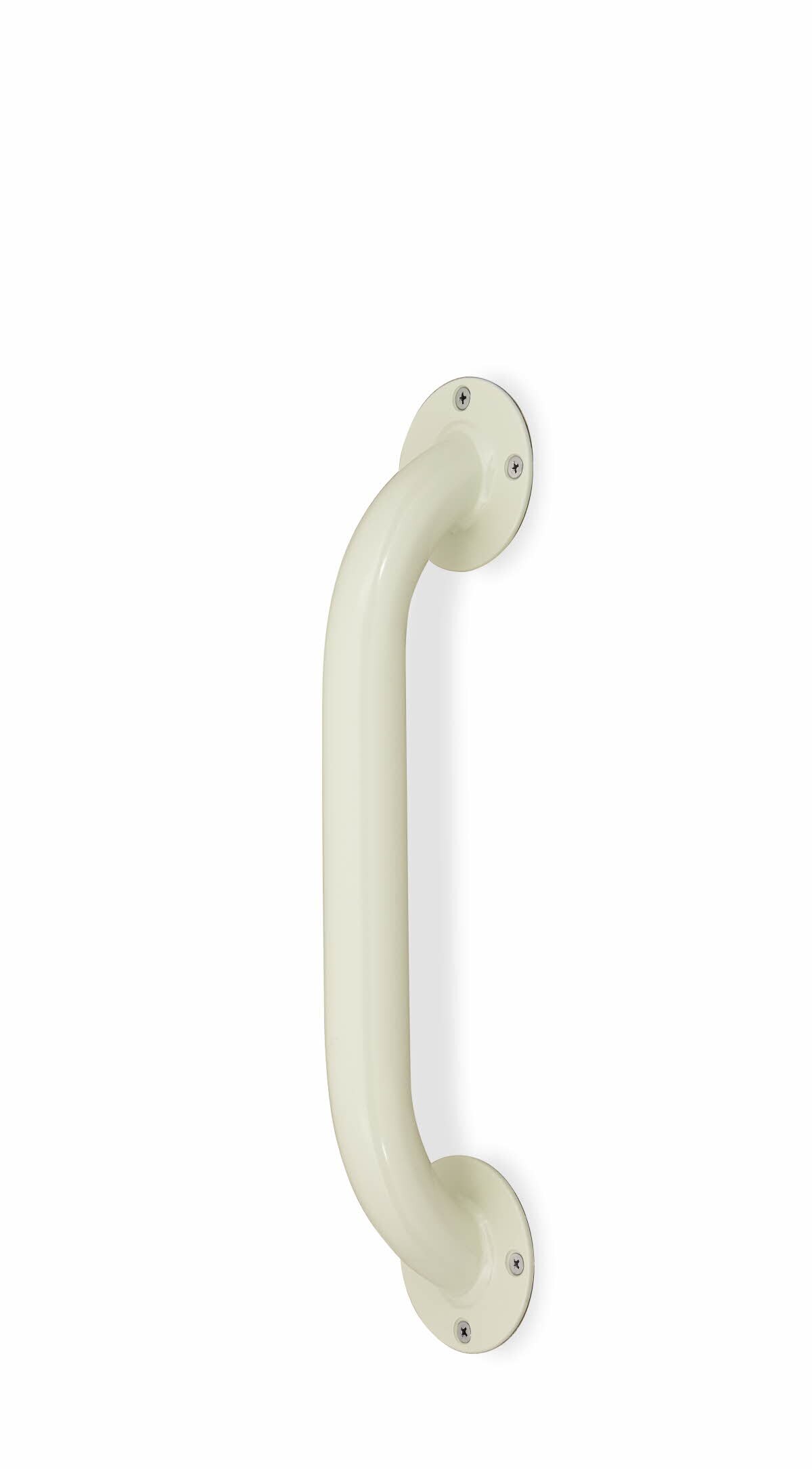 Medline White Enamel Grab Bar, White, 250lb capacity