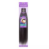 Darling Kinky Straight Wrap Around Ponytail, 1 Jet Black, 26 IN, thumbnail image