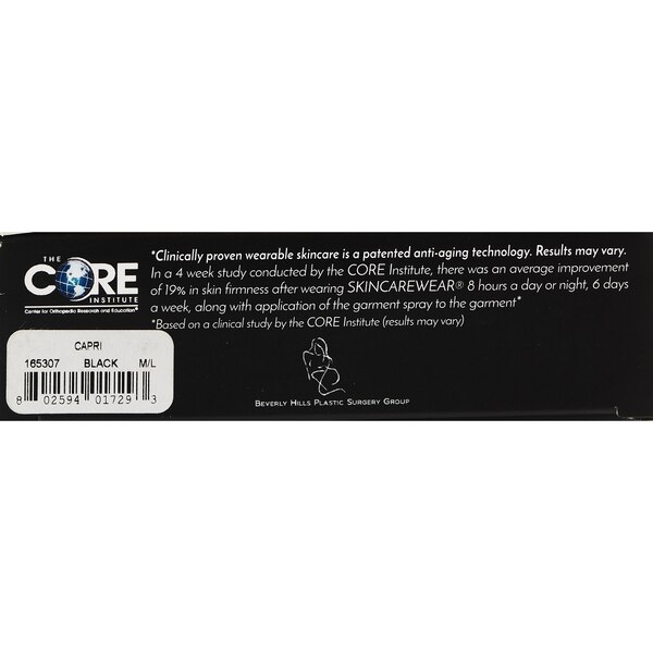 SKINEEZ Skincarewear Capri, Black