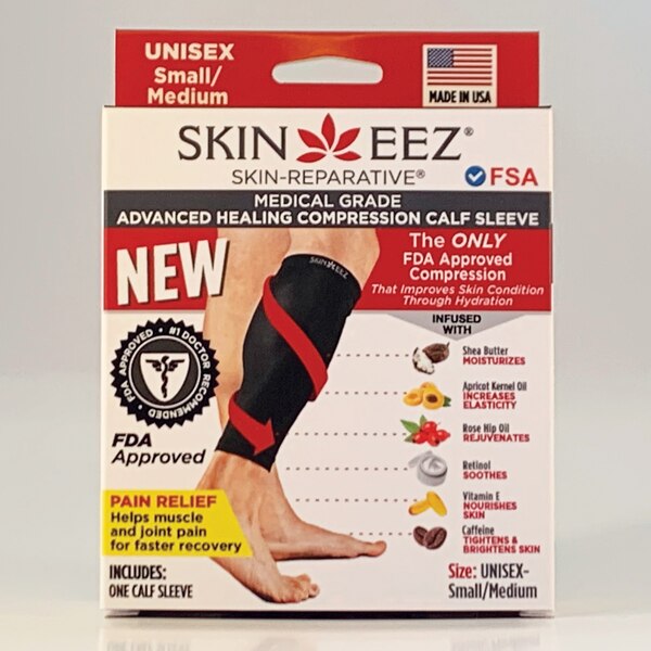 Skineez Medical Grade Compression Calf Sleeve