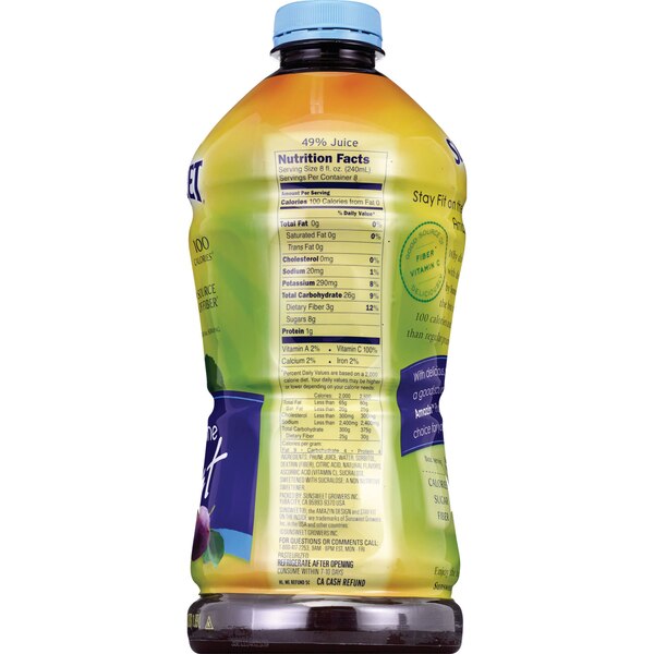 Sunsweet Prune Juice Light 64 OZ