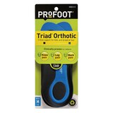 Profoot Triad Orthotic 3-Zone Insoles, Men's Size 8-13, thumbnail image