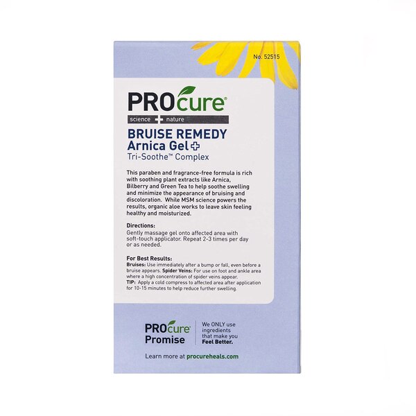 Procure Bruise Remedy Arnica Gel, 2 OZ