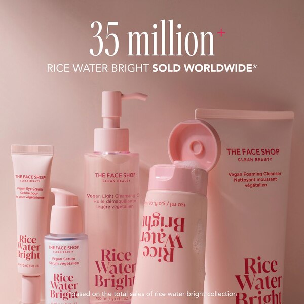 The Face Shop Rice Water Bright Cream, Vegan, 1.69 OZ