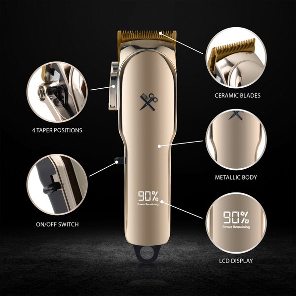 Cutting Edge Formulations Rechargeable Cordless Hair Clipper 