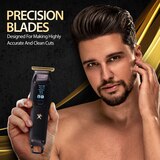 Cutting Edge LCD Rechargeable T-Blade With Turbo Boost Speed, thumbnail image