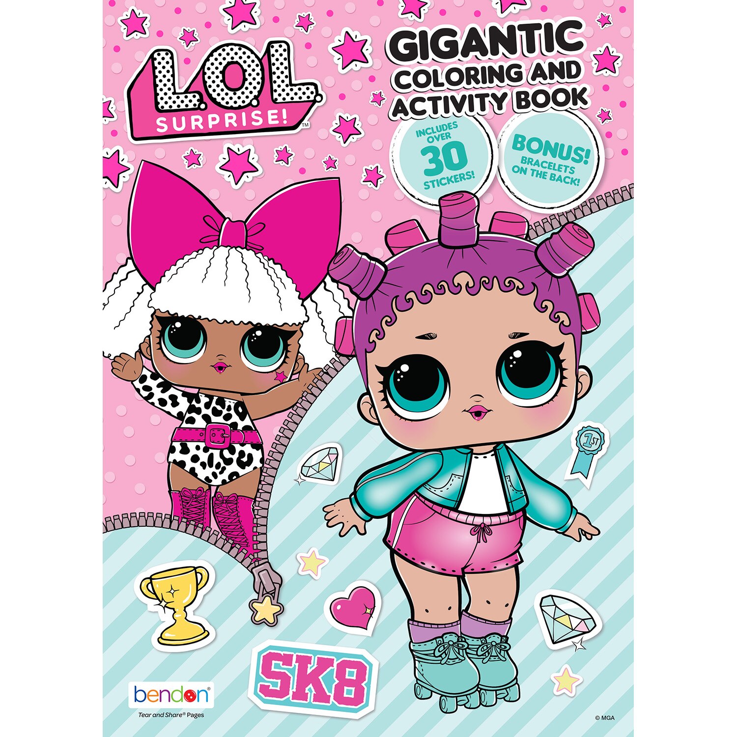 L.O.L. Surprise! Gigantic Coloring and Activity Book