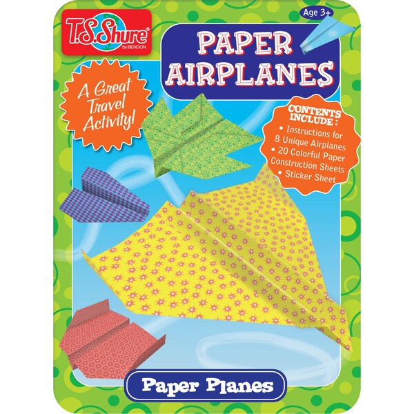 Paper Airplanes Mini Activity Tin