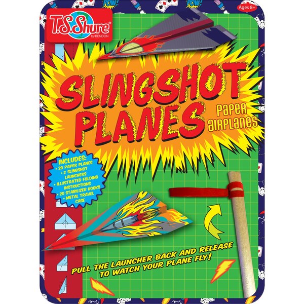 Sling Shot Planes Activity Tin