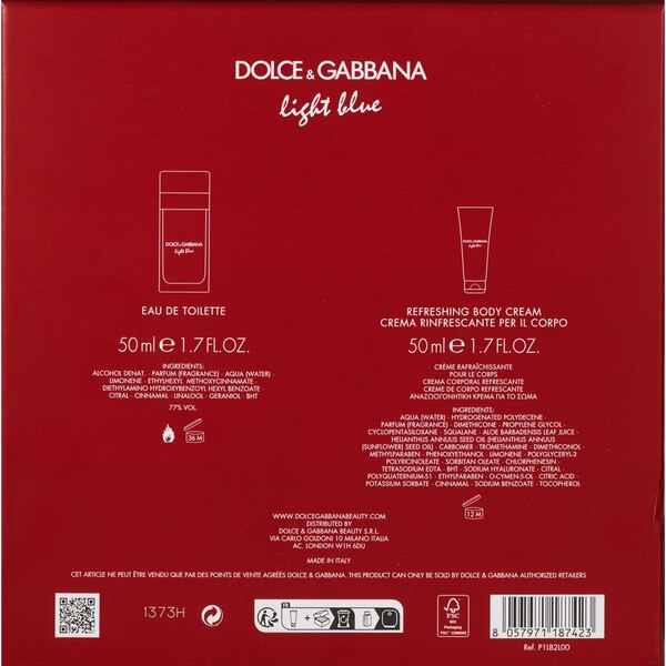Dolce & Gabbana Light Blue Gift Set