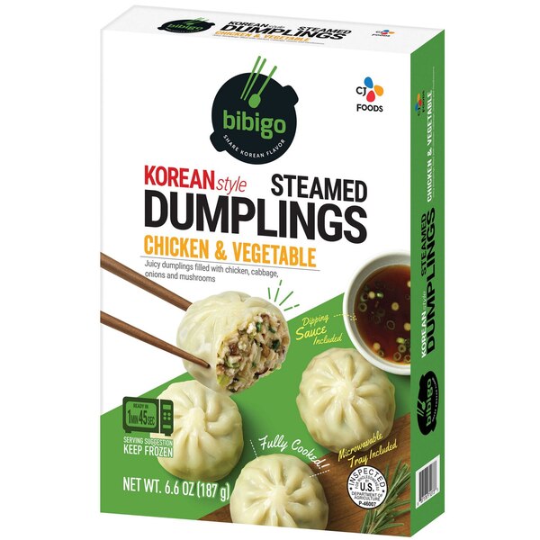 Bibigo Steamed Dumplings, 6.6 oz