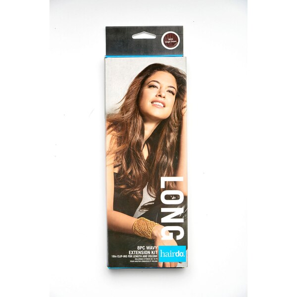 Hairdo Wavy 8 Piece Extension Kit, 18 IN