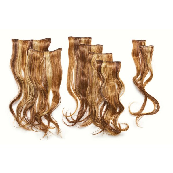 Hairdo Wavy 8 Piece Extension Kit, 18 IN
