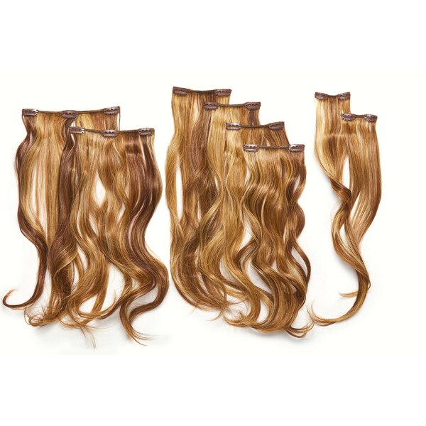 Hairdo Wavy 8 Piece Extension Kit, 18 IN