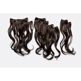 Hairdo Wavy 8 Piece Extension Kit, 18 IN, thumbnail image