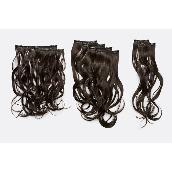 Hairdo Wavy 8 Piece Extension Kit, 18 IN