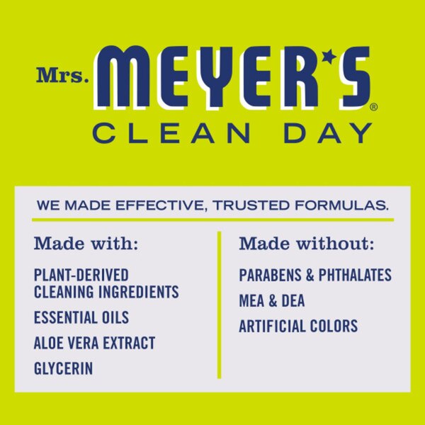 Mrs. Meyer's Dish Soap Refill, Lemon Verbena, 48 oz