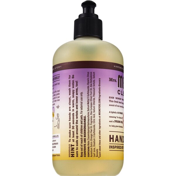 Mrs. Meyer's Clean Day Liquid Hand Soap, Compassion Flower, 12.5 OZ