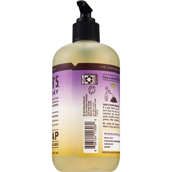 Mrs. Meyer's Clean Day Liquid Hand Soap, Compassion Flower, 12.5 OZ