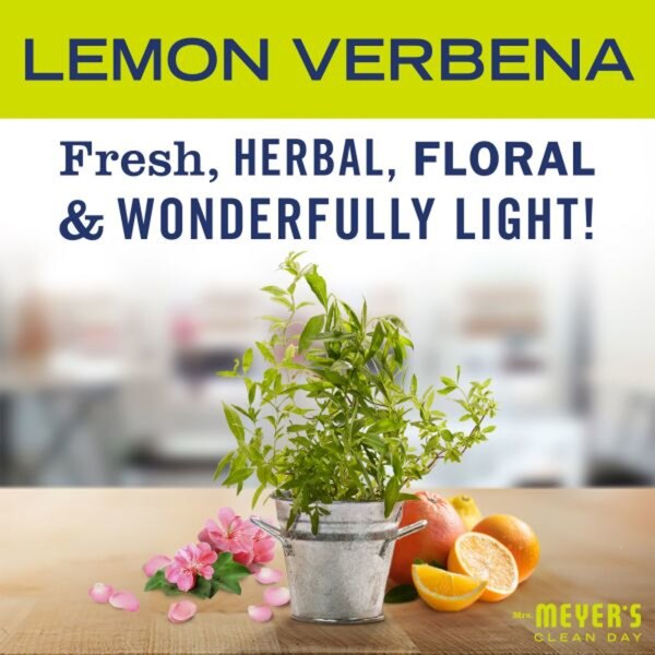 Mrs. Meyer's Clean Day Multi Surface Everyday Cleaner, Lemon Verbena, 16 oz