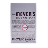 Mrs. Meyer's Clean Day Dryer Sheets, Lavender, 80 ct, thumbnail image