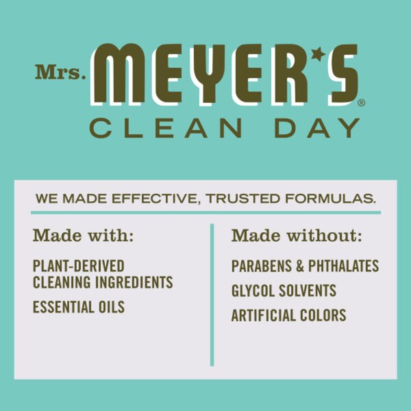 Mrs. Meyer's Clean Day Multi Surface Everyday Cleaner, Basil, 16 OZ