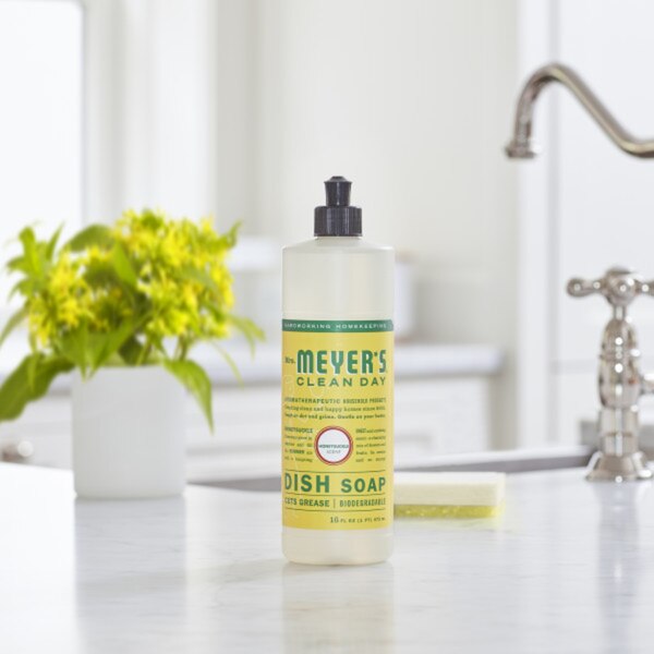 Mrs. Meyer's Clean Day Liquid Dish Soap, Honeysuckle, 16 oz