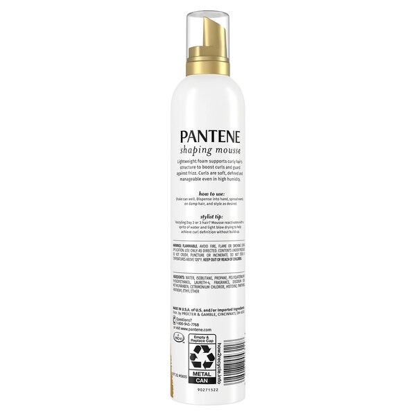Pantene Curl Perfection Defining Mousse, 6.6 OZ