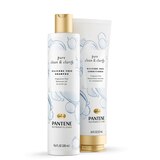 Pantene Nutrient Blends Pure Clean & Clarify Shampoo, 9.6 OZ, thumbnail image 5 of 9