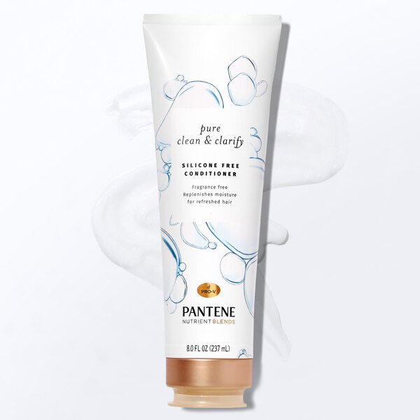 Pantene Pure Clean & Clarify Silicone-Free Conditioner, 9.6 OZ