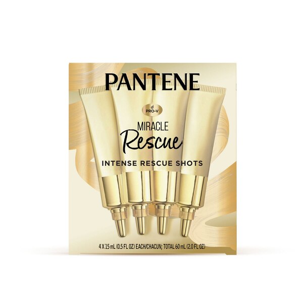 Pantene Pro-V Miracle Rescue Intense Rescue Shots, 4 CT