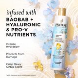 Pantene Nutrient Blends Hydrating Glow Shampoo with Baobab Essence, 9.6 OZ, thumbnail image