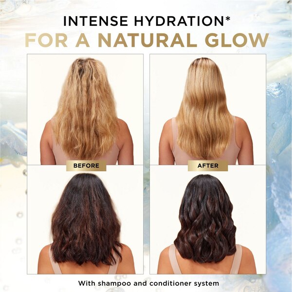 Pantene Nutrient Blends Hydrating Glow Shampoo with Baobab Essence, 9.6 OZ