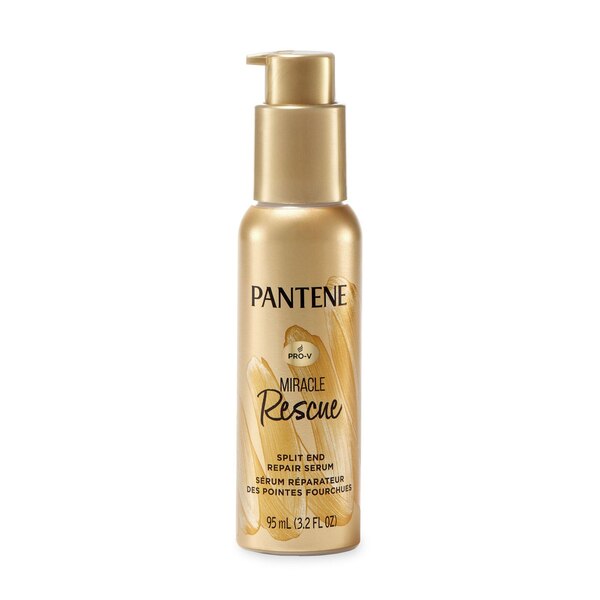 Pantene Nutrient Blends Hydrating Glow Thirsty Ends Milk to Water Hair Serum, 3.2 OZ