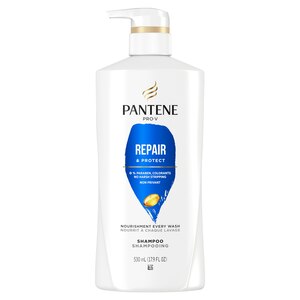 Pantene Pro-V Repair & Protect Shampoo, 17.9 Ounces, 27.7 Ounces, 12 Ounces