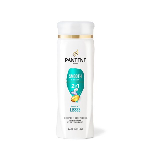 Pantene Pro-V Smooth & Sleek 2-in-1 Shampoo & Conditioner