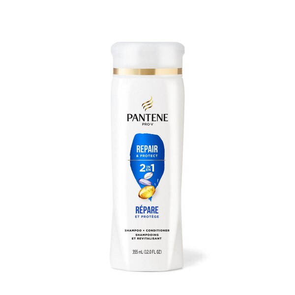 Pantene Pro-V Repair & Protect 2-in-1 Shampoo & Conditioner, 12 OZ