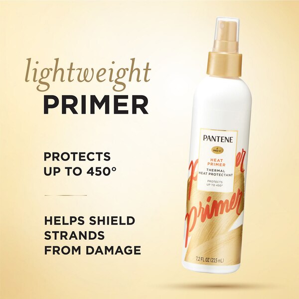 Pantene Pro-V Nutrient Boost Heat Primer Thermal Heat Protectant, 6.4 OZ