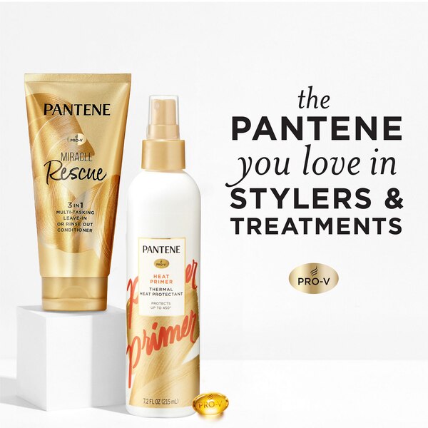 Pantene Pro-V Nutrient Boost Heat Primer Thermal Heat Protectant, 6.4 OZ