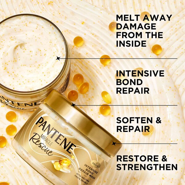 Pantene Miracle Rescue Bond Repair Mask, 10.1 OZ