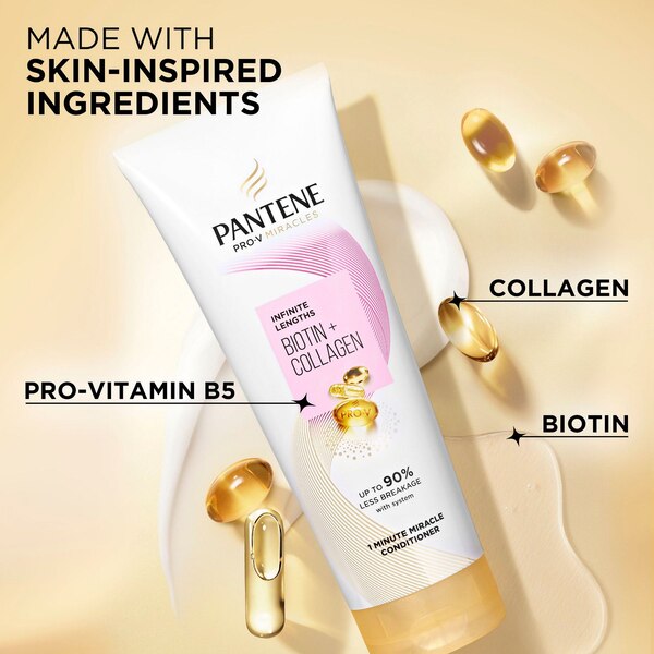 Pantene Pro-V Infinite Lengths Biotin & Collagen Conditioner, 10.9 OZ