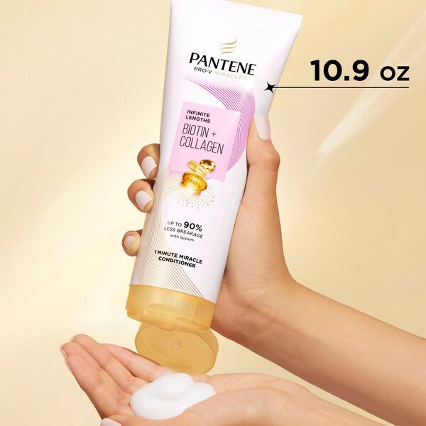 Pantene Pro-V Infinite Lengths Biotin & Collagen Conditioner, 10.9 OZ